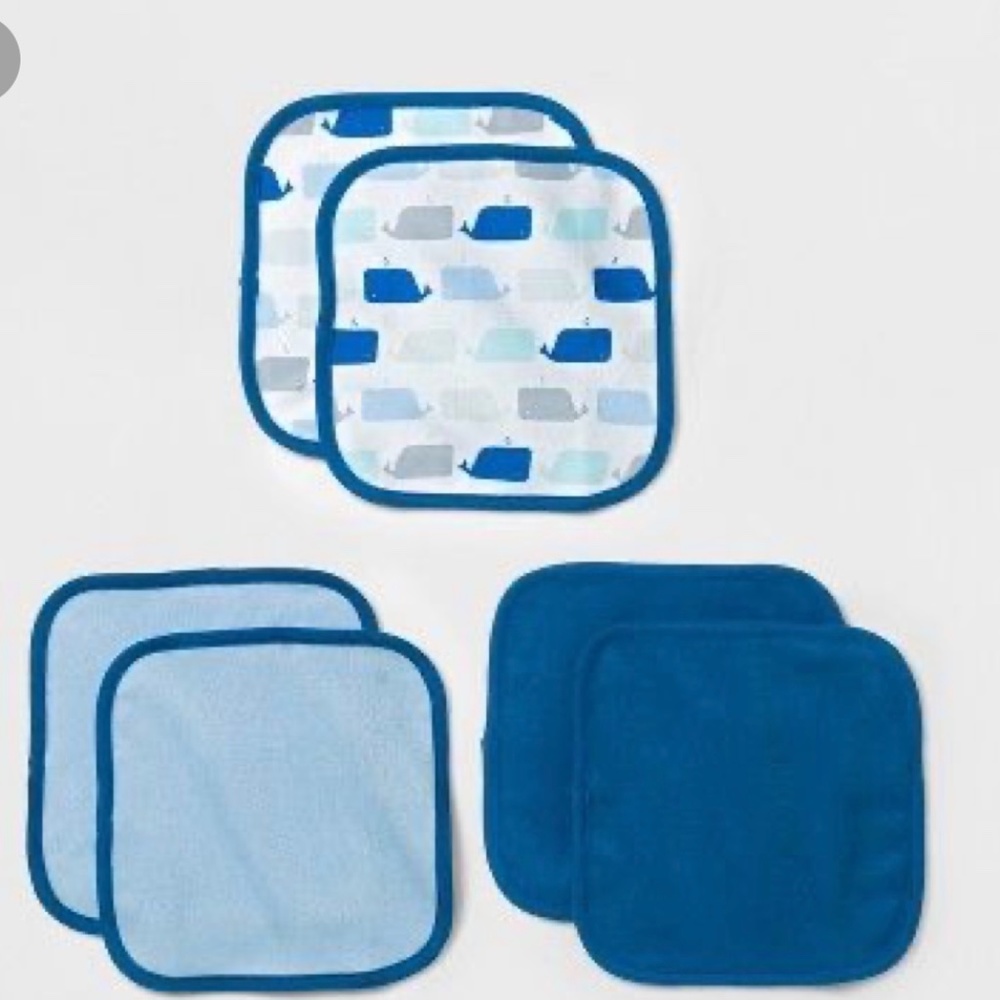 Cloud Island Lightweight Washcloths